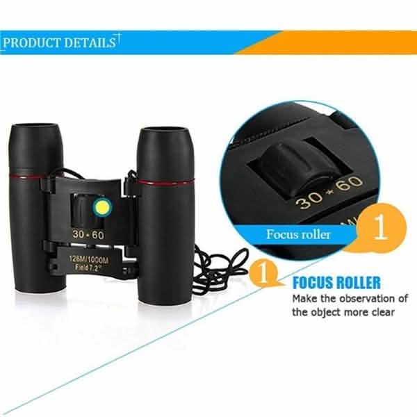 30x60 Military Folding Binoculars Telescope