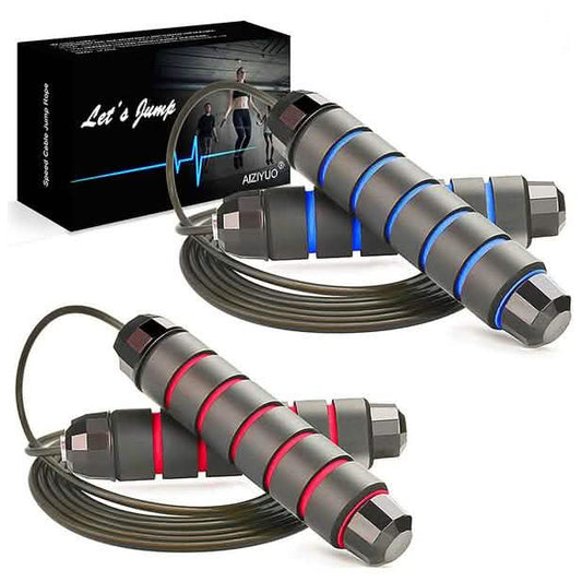 Tangle-Free Skipping Rope with Ball Bearings